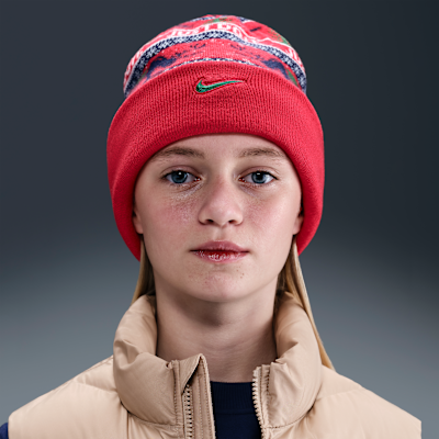 Berretto Nike Peak con risvolto standard – Ragazzo/a