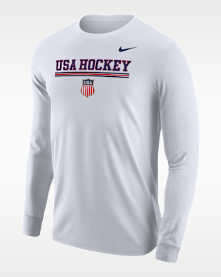 Мужская футболка Nike Fanwear Hockey Long-Sleeve