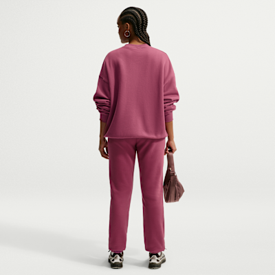 Nike Studio Fleece Orta Kalınlıkta Oversize Crew Kadın Sweatshirt'ü görsel 5