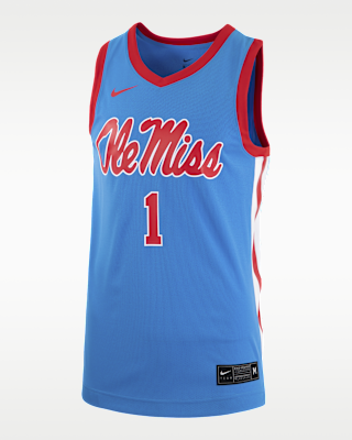 Мужские джерси Ole Miss Basketball Nike College Replica Jersey для баскетбола