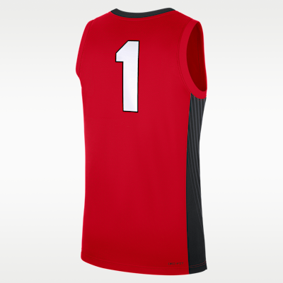 Georgia Bulldogs Replica Men's Nike College Basketball Jersey