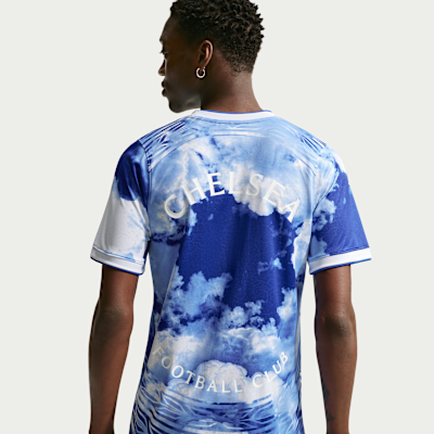 Nike Chelsea FC Nike Dri-FIT Maç Öncesi Erkek Futbol Üstü görsel 2