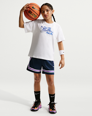 Детские шорты Nike Crossover Big Kids' Dri-FIT 5" Basketball Shorts для баскетбола