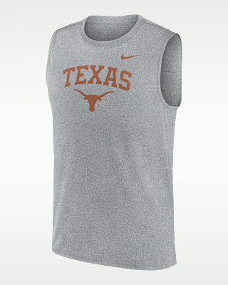 Мужские  Texas Primetime Arch Legend Nike Dri-FIT College Muscle Tank Top