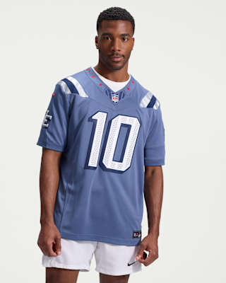 Мужские джерси Drake Maye New England Patriots Rivalries Collection Nike Dri-FIT NFL Limited Jersey