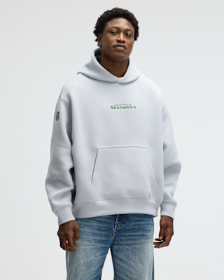 Мужское худи Seattle Seahawks Rivalries Collection Oversized Tech Fleece Nike NFL Pullover Hoodie