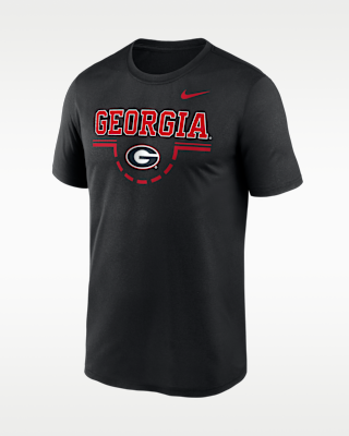 Мужская футболка Georgia Courtside Nike Dri-FIT College