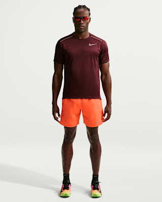 Nike Miler Men's Dri-FIT 18cm (approx.) Briefs-Lined Running Shorts