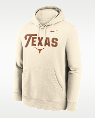 Мужское худи Texas Primetime Club Nike College Pullover Hoodie