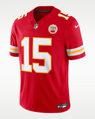 Мужские джерси Patrick Mahomes Kansas City Chiefs Nike Dri-FIT NFL Limited Jersey