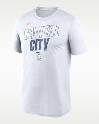 Мужская футболка Washington Nationals City Connect Team Phrase Script Nike Dri-FIT MLB