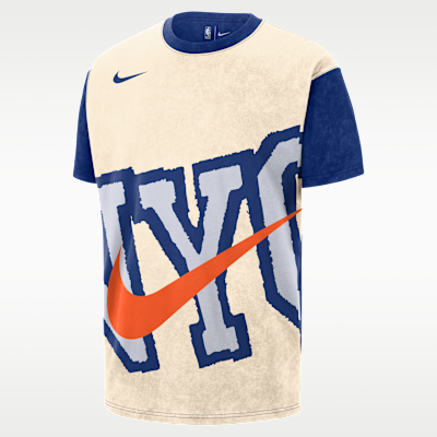 Playera Nike de la NBA Max90 para hombre New York Knicks Essential City Edition