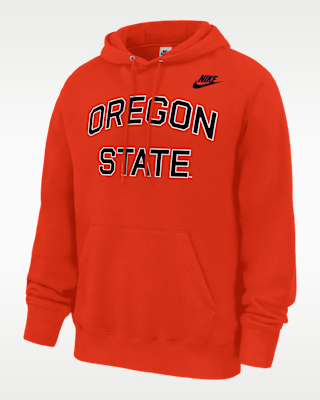 Мужское худи Oregon State Beavers Club Nike Football Fleece Pullover Hoodie для футбола