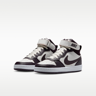 Tenis para niños grandes Nike Court Borough Mid 2