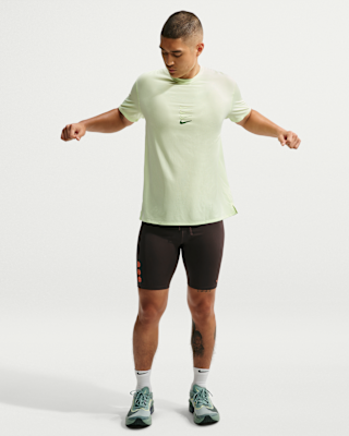 Nike Fast Men's Dri-FIT Brief-Lined Running 1/2-Length Tights