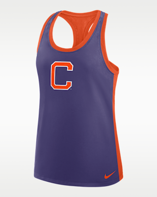 Женские  Clemson Nike Dri-FIT College Racerback Tank Top
