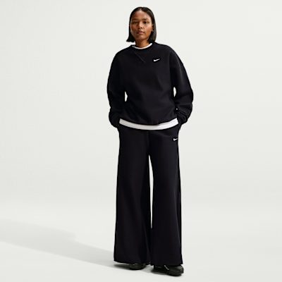 Nike Studio Fleece Heavyweight Women's Mid-Rise Wide-Leg Pants