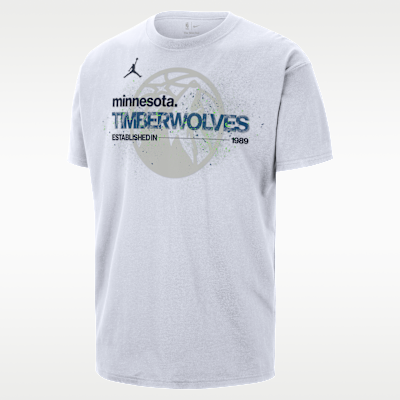 Playera Jordan '85 de la NBA Statement para hombre Minnesota Timberwolves Courtside