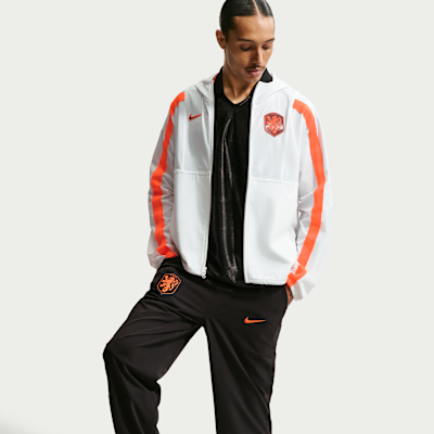 Nike Hollanda Energy Nike Dri-FIT Dokuma Erkek Futbol Ceketi görsel 3