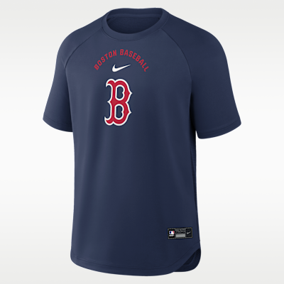 Boston Red Sox Authentic Collection Batting Practice Pregame Men's Nike Dri-FIT MLB Top