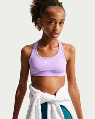 Детские Nike Swoosh Girls' Sports Bra