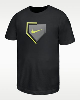 Детская футболка Nike Swoosh logo Big Kids' Baseball Cotton