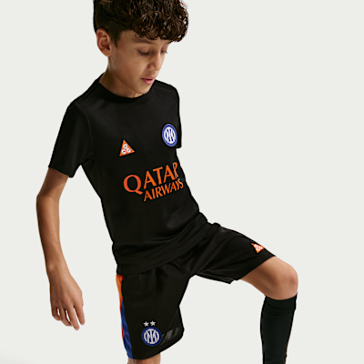 Inter Milan Academy Pro SE Older Kids' Nike ACG Dri-FIT Soccer Short-Sleeve Pre-Match Top