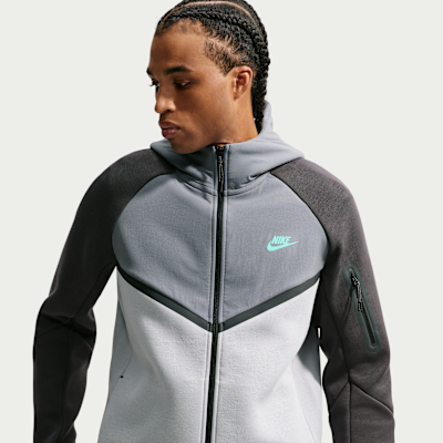 Nike Tech Fleece Windrunner Tam Boy Fermuarlı Erkek Ceketi