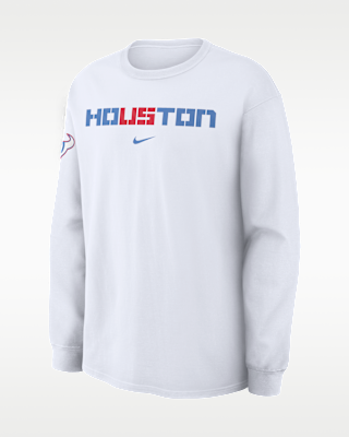 Мужская футболка Houston Texans Rivalries Collection Max90 Nike NFL Long-Sleeve
