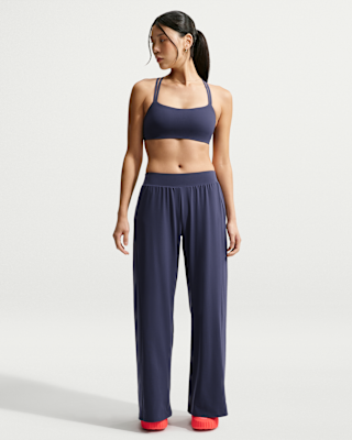 Женские Nike Zenvy Mid-Rise Wide-Leg Pants