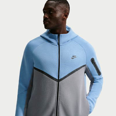 Nike Tech Fleece Windrunner Tam Boy Fermuarlı Erkek Ceketi görsel 6