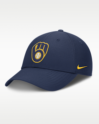Мужские  Milwaukee Brewers Club Nike Dri-FIT MLB Adjustable Hat