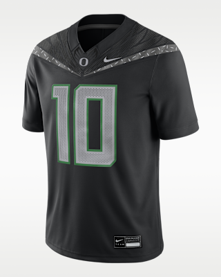 Мужские джерси Justin Herbert Oregon Ducks Men’s Nike Dri-FIT College Game Jersey