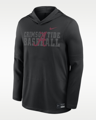 Мужские  Alabama Dugout Nike Dri-FIT College Long-Sleeve Hooded Top