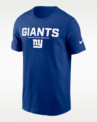 Мужская футболка New York Giants Sideline Team Issue Nike Dri-FIT NFL