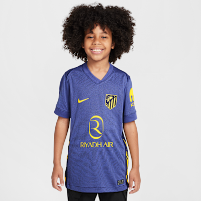 Atlético Madrid 2025/26 Stadium Away Older Kids' Nike Dri-FIT Football Replica Shirt