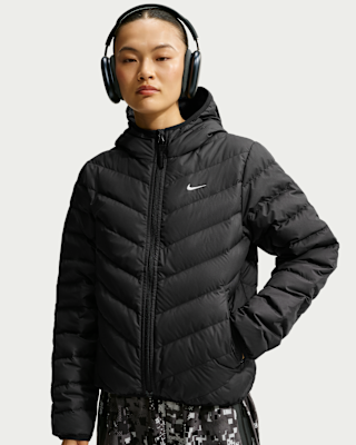Женская куртка Nike Sportswear Windpuffer Therma-FIT Hooded Down