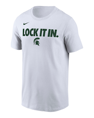 Мужская футболка Michigan State 2026 On-Court Bench Nike Dri-FIT College