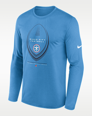 Мужская футболка Tennessee Titans Legend Icon Nike Dri-FIT NFL Long-Sleeve
