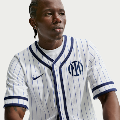 Nike Inter Milan Deplasman Nike Sportswear Erkek Beyzbol Forması görsel 3