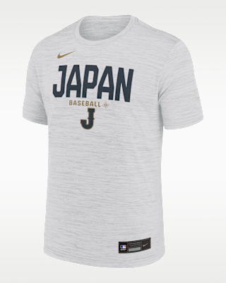 Мужская футболка Japan National Baseball Team 2026 World Baseball Classic Velocity Nike Dri-FIT