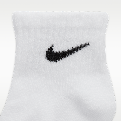 Nike Baby Swoosh Ankle Gripper Socks (3-Pairs)