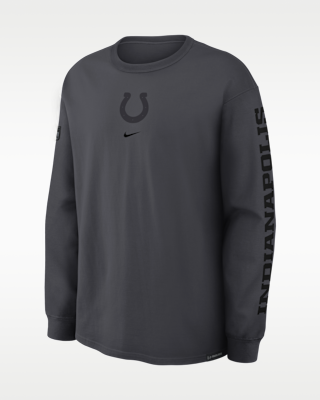 Мужская футболка Indianapolis Colts Rivalries Collection Max90 Nike NFL Long-Sleeve