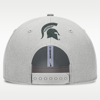 Michigan State On-Field Primetime Rise Men's Nike College Adjustable Hat