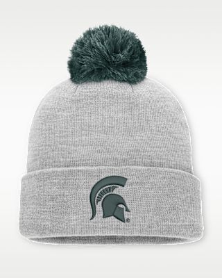 Женские Michigan State Peak Nike College Cuffed Beanie