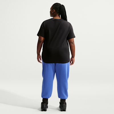 Nike Sportswear Classic Oversize Kısa Kollu Kadın Tişörtü (Büyük Beden) görsel 5