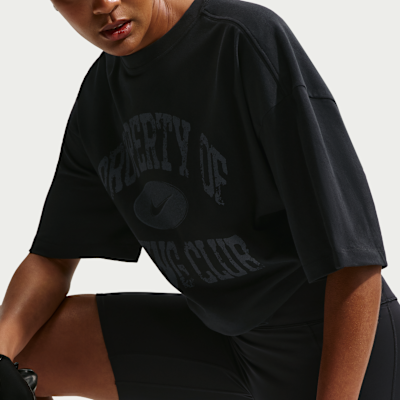 Nike Women's Oversized Dri-FIT Short-Sleeve T-Shirt