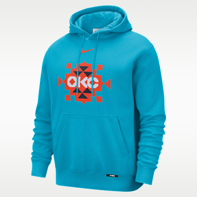 Oklahoma City Thunder City Edition Men's Nike Club Hoodie