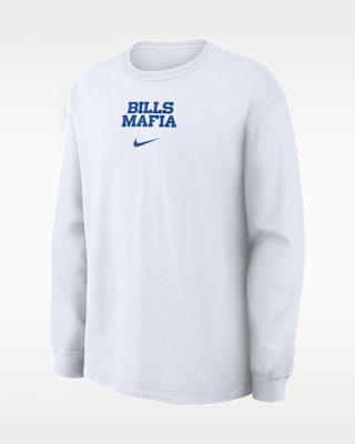 Мужская футболка Buffalo Bills Rivalries Collection Max90 Nike NFL Long-Sleeve