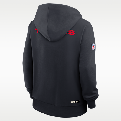 Houston Texans Sideline Women's Nike Dri-FIT NFL Pullover Hoodie